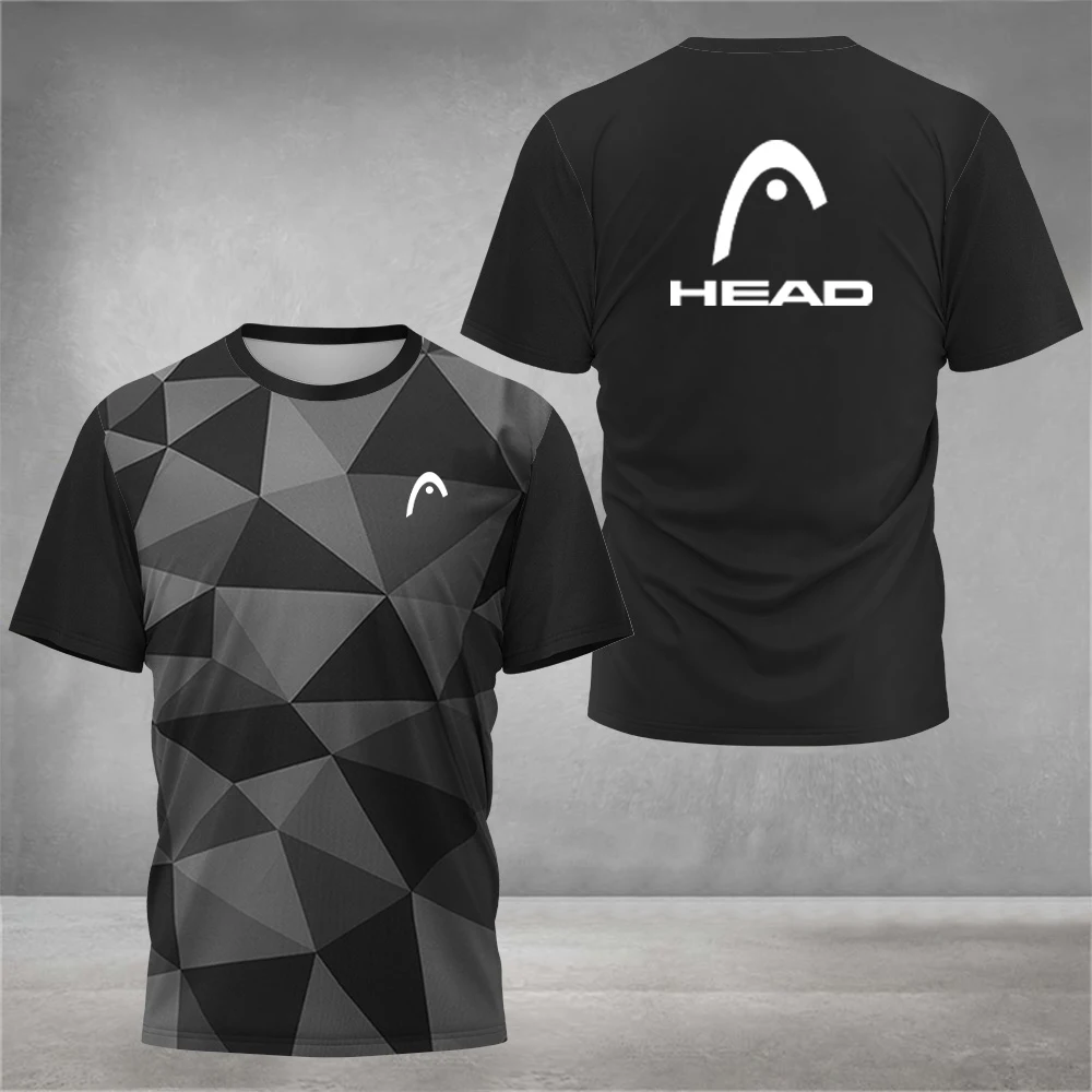 Table Tennis Outfit - Letnia Oddychająca Męska Koszulka T-Shirt Outdoorowa
