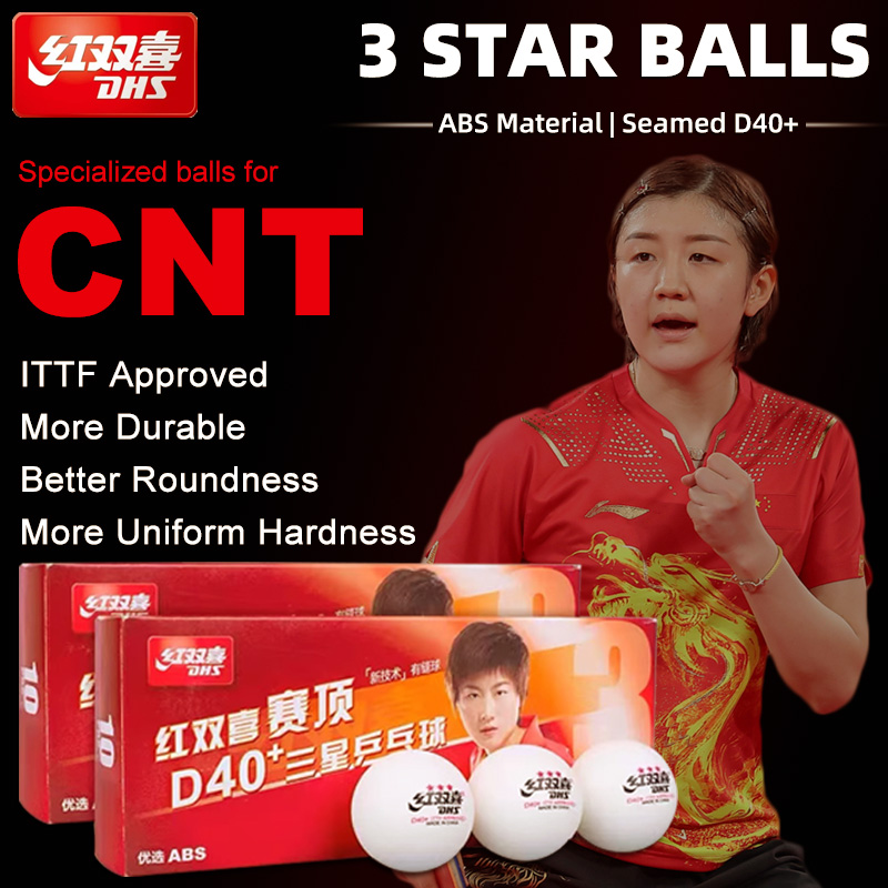 Table Tennis How To Play - DHS D40+ DJ40+ Piłki do ping-ponga