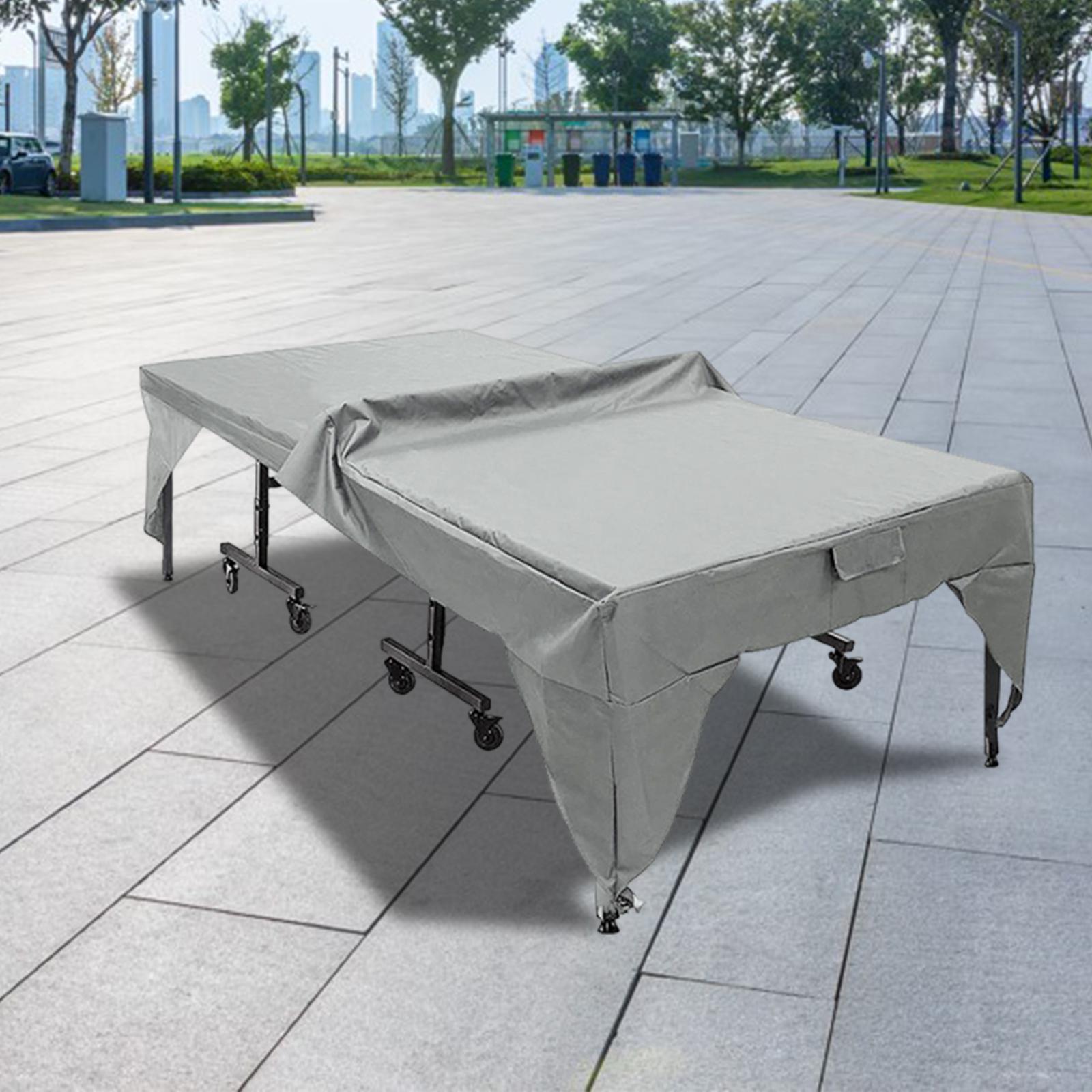 Table Tennis Or Tennis Table - Wytrzymała, wodoodporna osłona na stół do