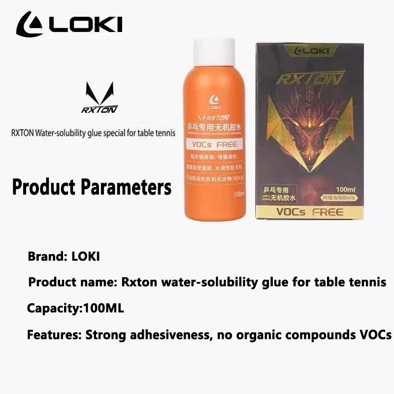 Klej na bazie wody LOKI 100ml, – Table Tennis Club recenzja i cena