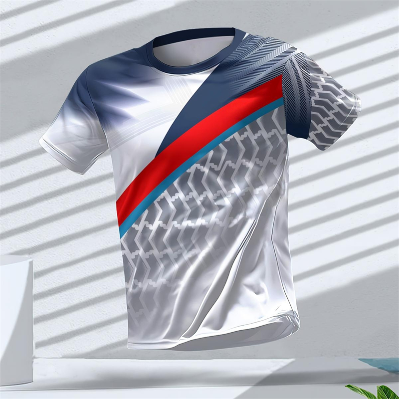 Geometryczne grafiki, koszulki – Table Tennis Outfit recenzja i cena