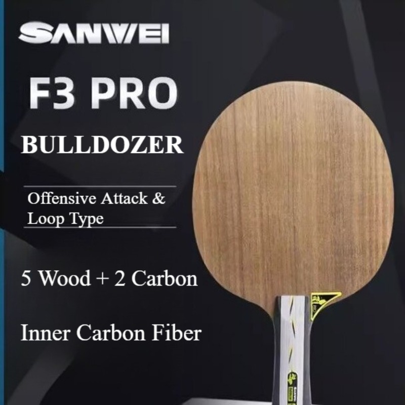SANWEI F3 PRO BULLDOZER Rakiet – Table Tennis Pro recenzja i cena