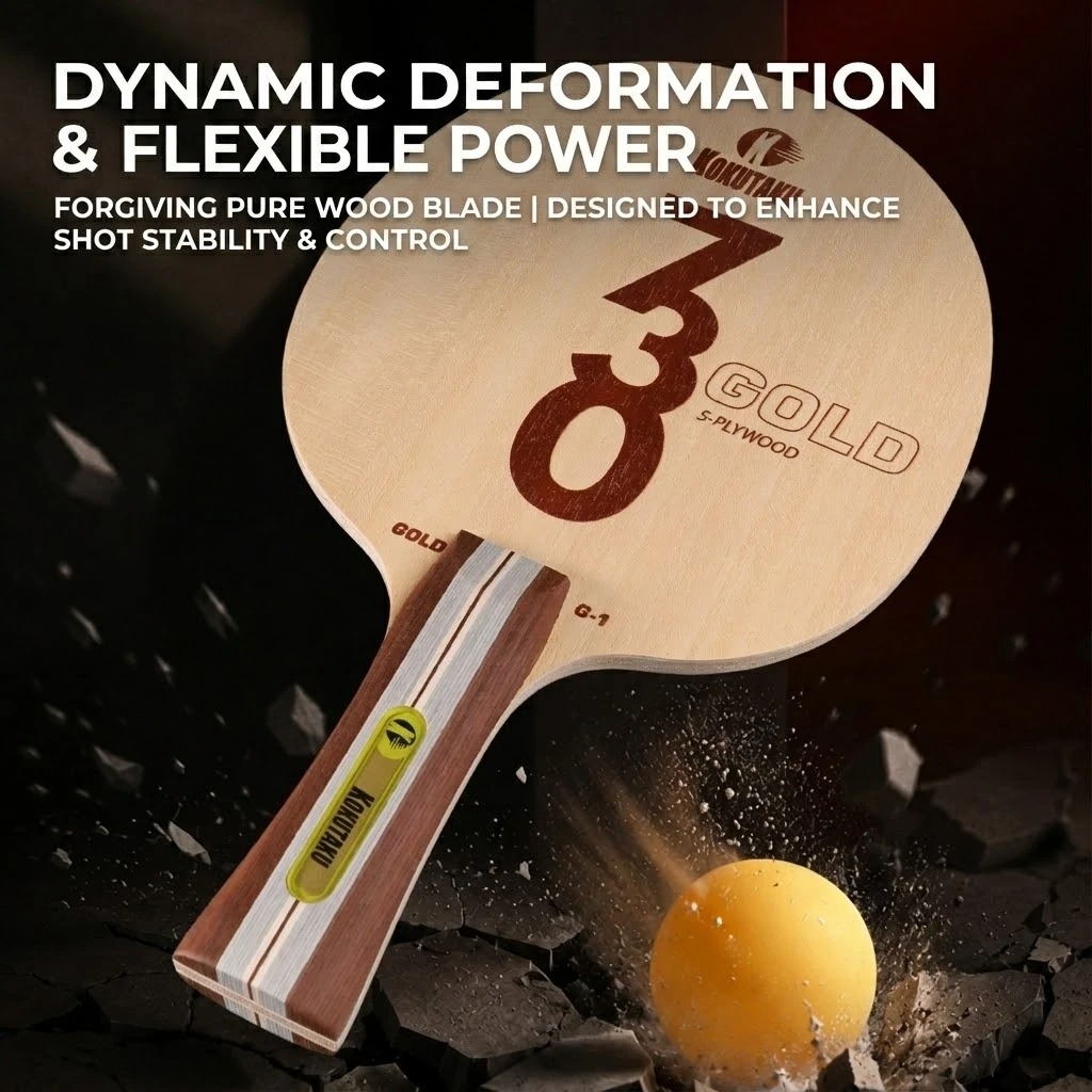 Drewno do tenisa stołowego Kok – Table Tennis Blade recenzja i cena