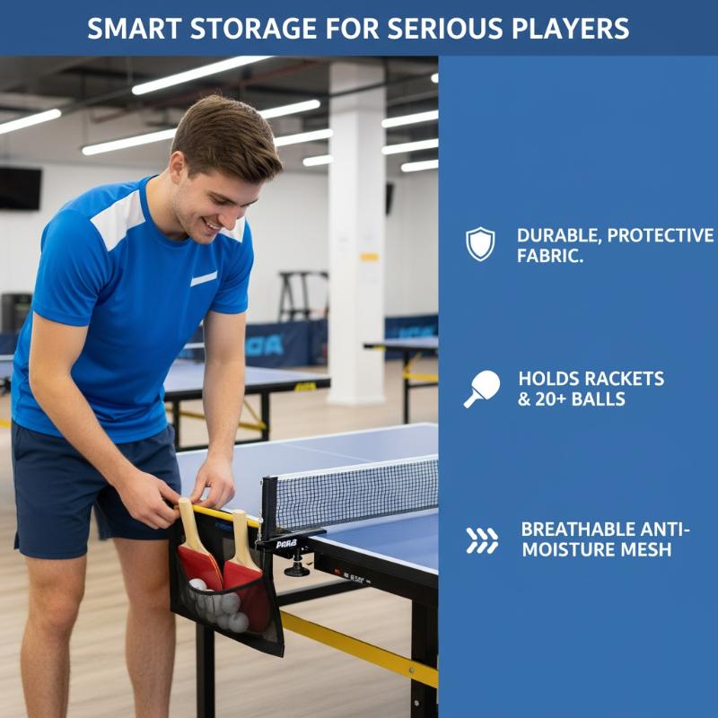 Nowy siatkowy pojemnik na piłe – Table Tennis Or Tennis Table recenzja i cena