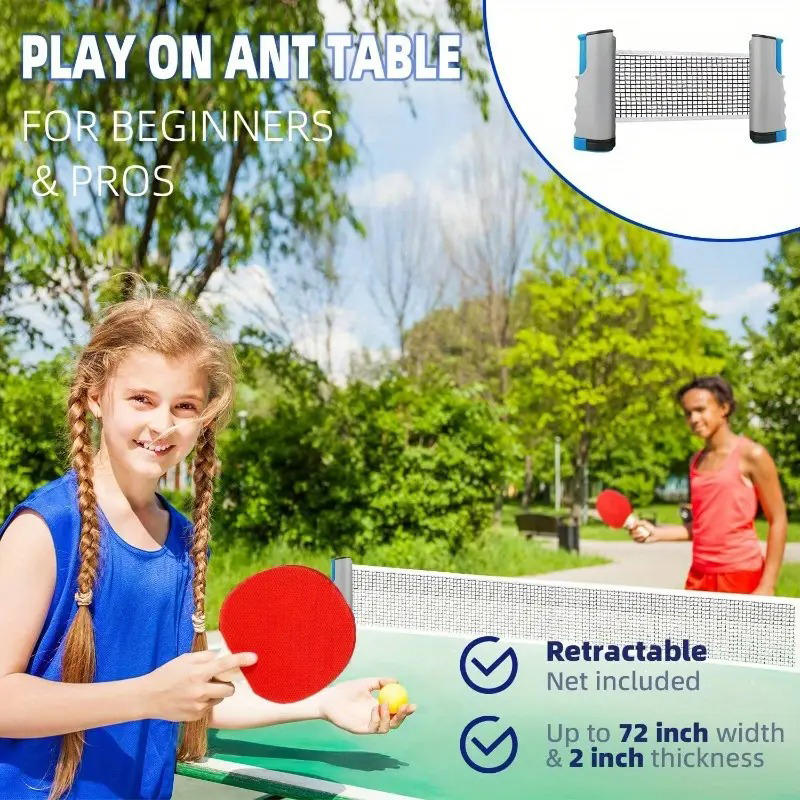Siatka do tenisa stołowego 202 – Table Tennis How To Play recenzja i cena