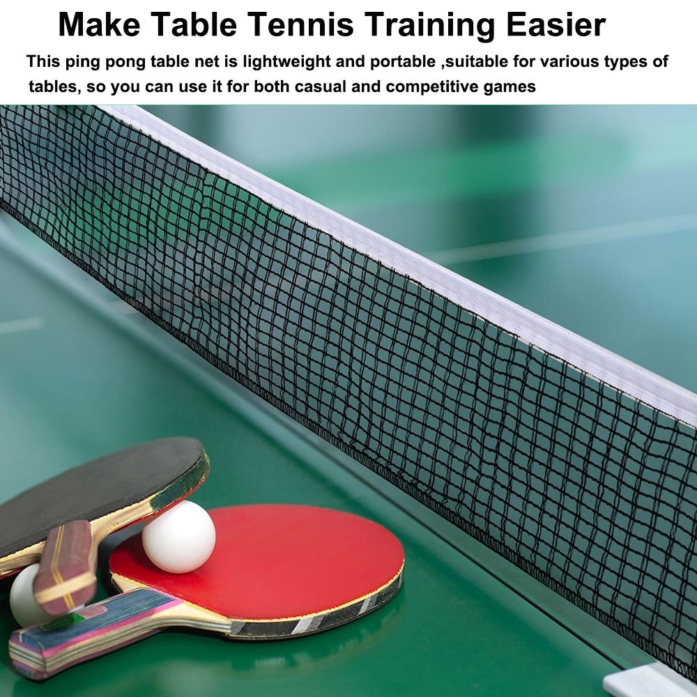 Wysuwany stół siatka tenisowa  – Table Tennis How To Play recenzja i cena