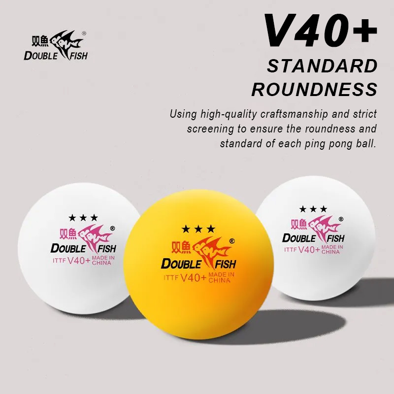 DOUBLE FISH 3 Star V40+ 30/50/ – Table Tennis Game Pc recenzja i cena