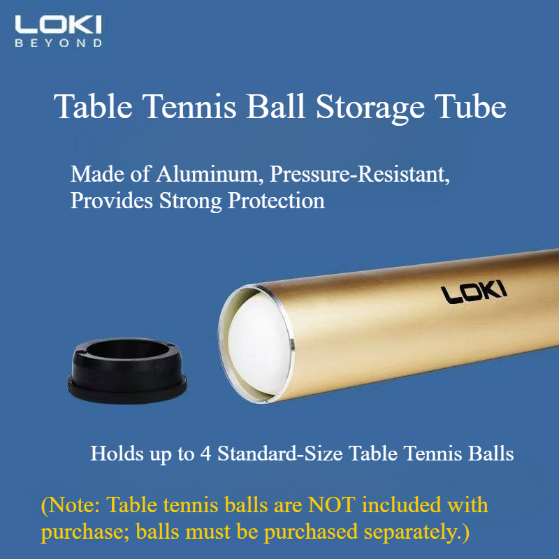LOKI Metalowy Pojemnik na Gumk – Table Tennis How To Play recenzja i cena